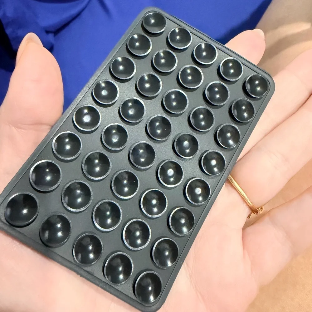 New Black Suction Phone Pad